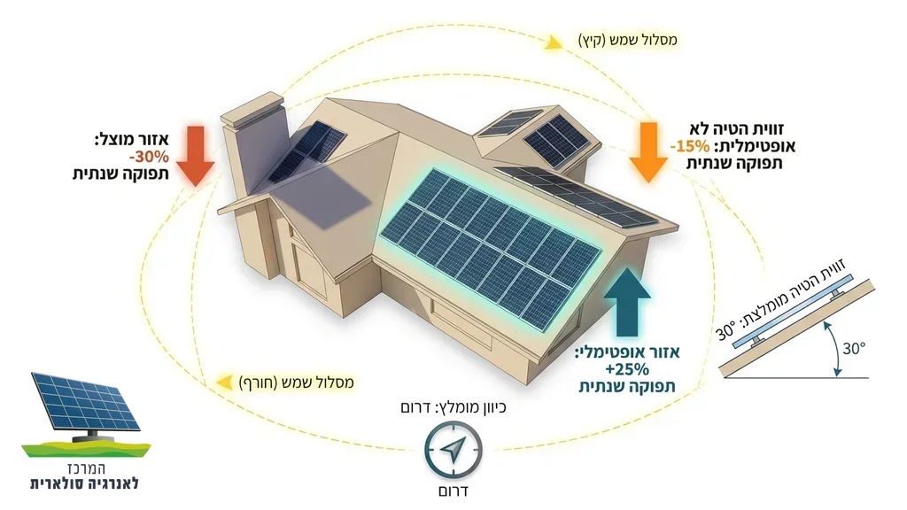 נוצר על ידי מודל בינה מלאכותית Gemini Pro בדיקת היתכנות ותכנון הנדסי לגג סולארי